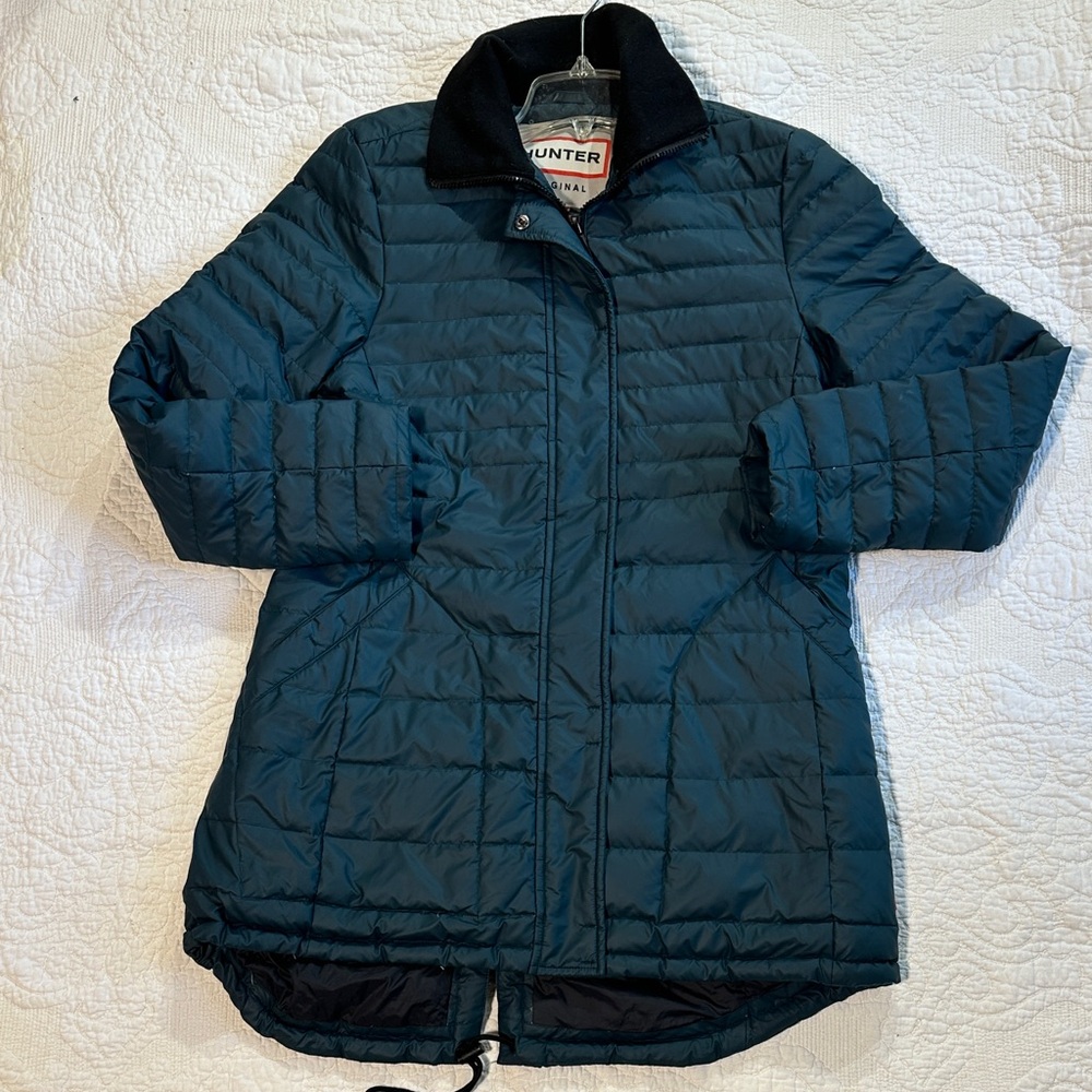 Hunter Women's Puffer Jacket - Deep Teal